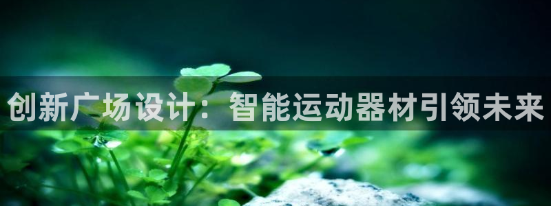 意昂体育4平台APP：创新广场设计：智能运动器材引领