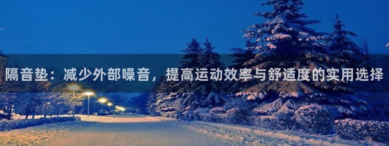 意昂平台体育：隔音垫：减少外部噪音，提高运动效率与舒