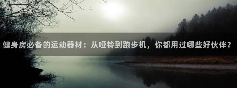 意昂体育4平台注册要钱吗是真的吗：健身房必备的运动器