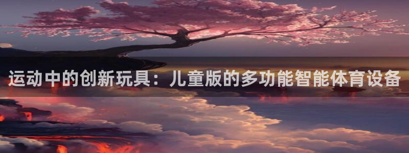 意昂体育4平台注册要钱吗：运动中的创新玩具：儿童版的