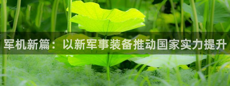意昂体育4平台是正规平台吗安全吗：军机新篇：以新军事
