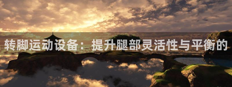 意昂4娱乐首页官网下载：转脚运动设备：提升腿部灵活性与平衡的